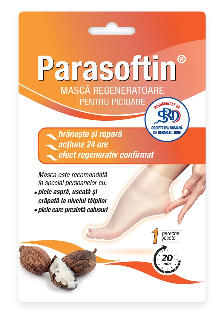 Parasoftin® mască regeneratoare pentru picioare