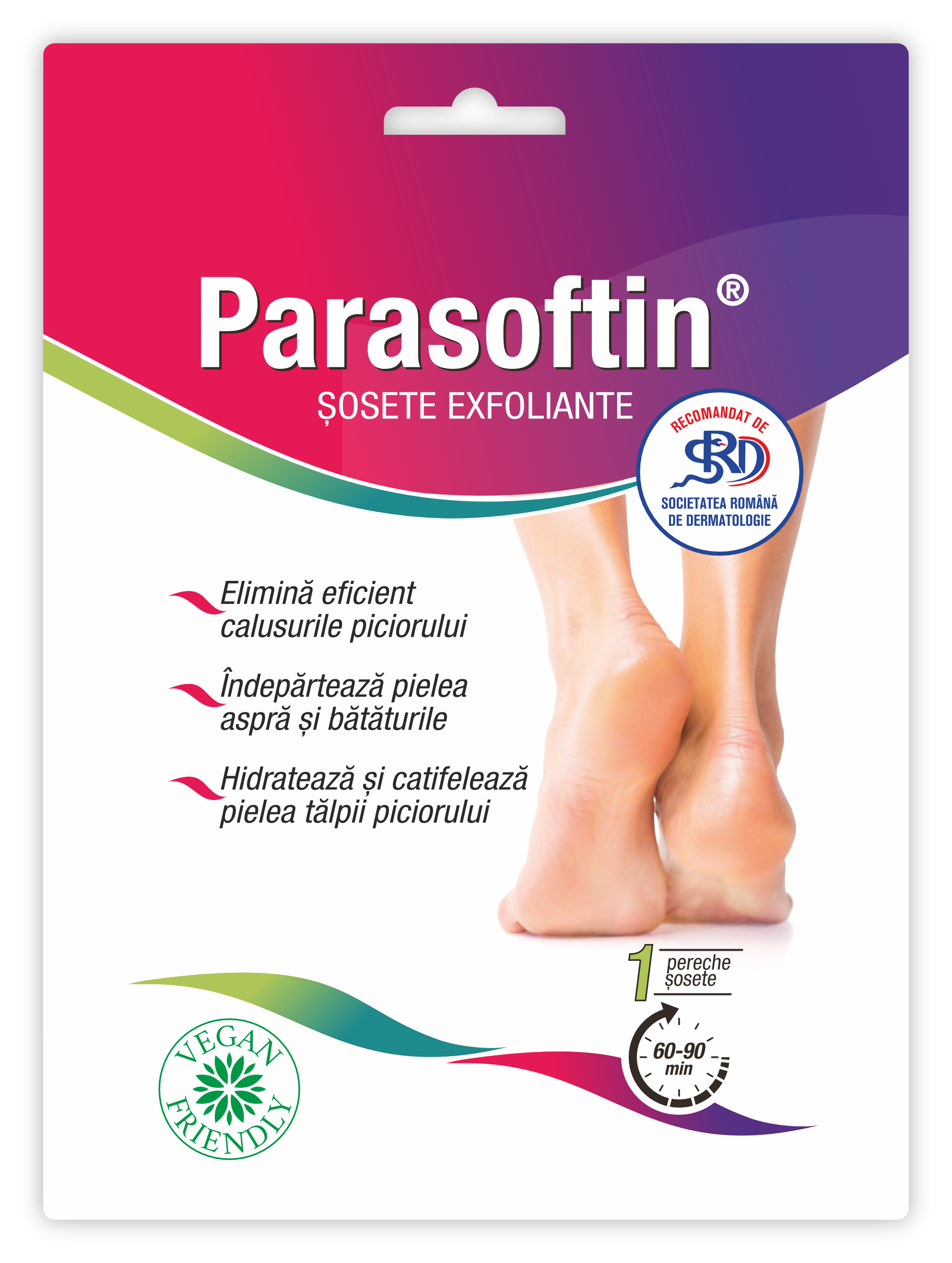 Parasoftin sosete exfoliante 2025